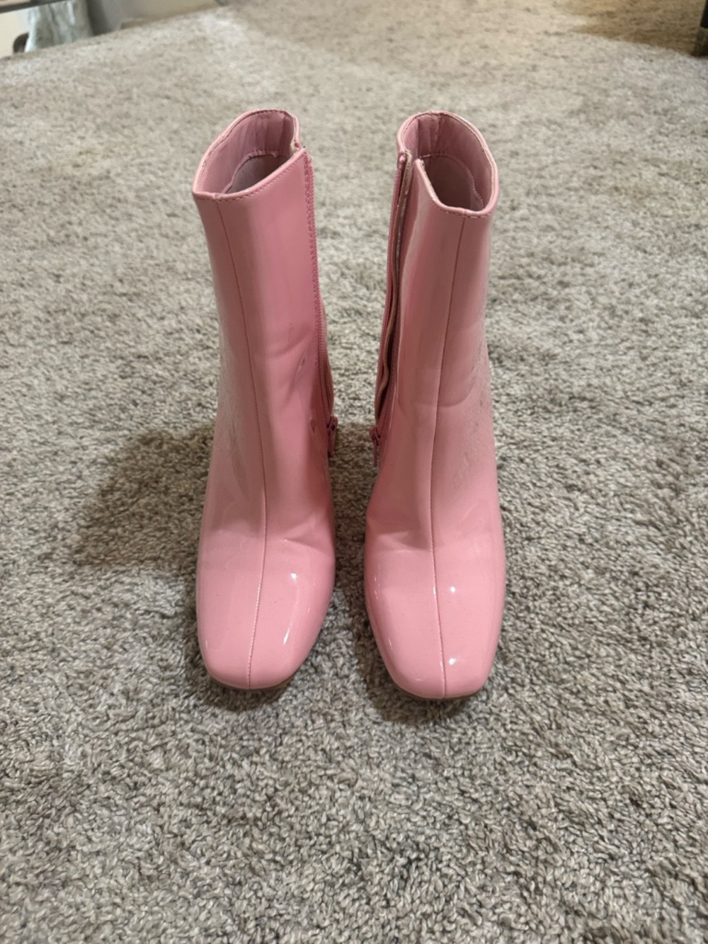 Pink Booties Size 6.5